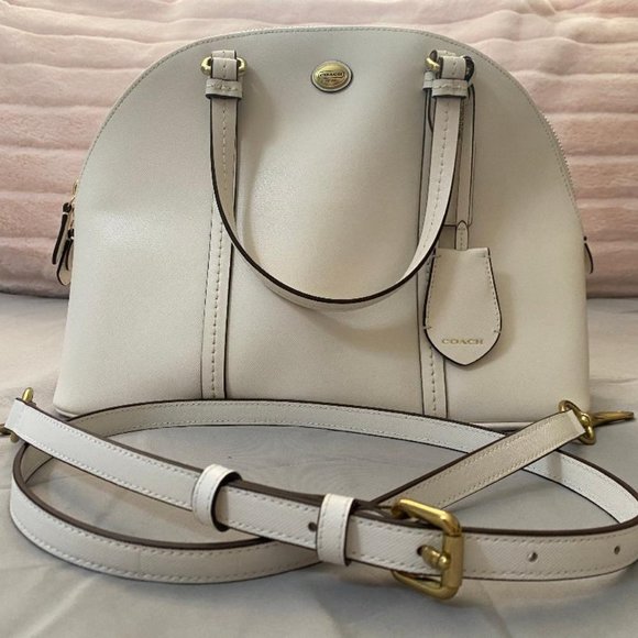 Coach Cream Tote Bag - Picture 15 of 16